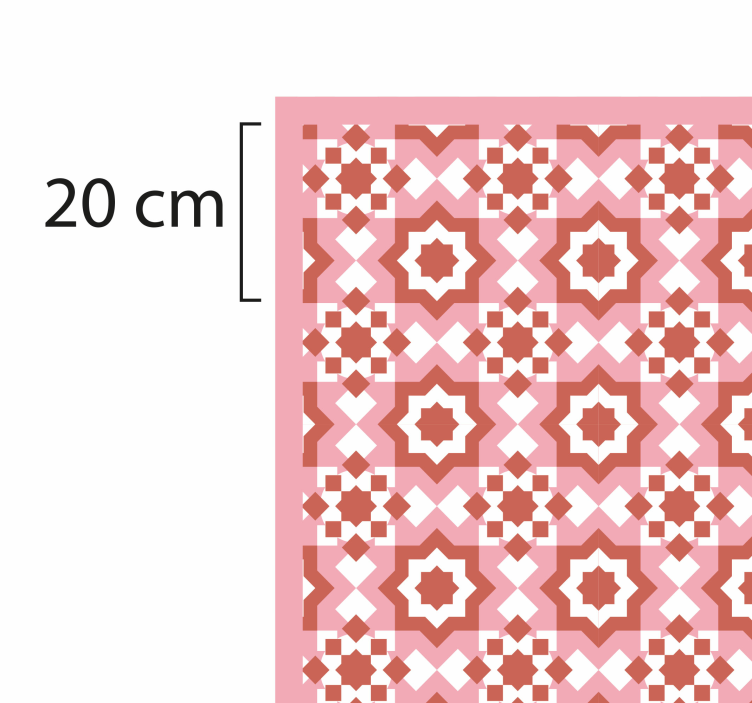 Mosaic Tile Design tile vinyl rug - TenStickers