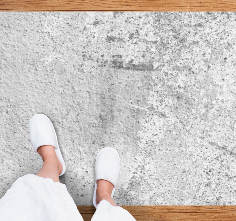 Elegant sleek stone marble vinyl rug - TenStickers