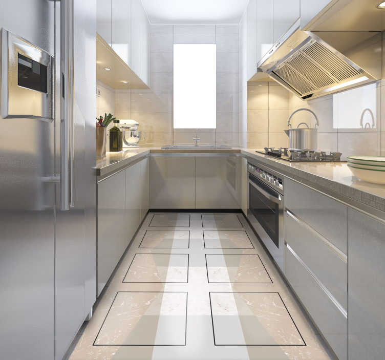 Marble tiles texture carpet - TenStickers