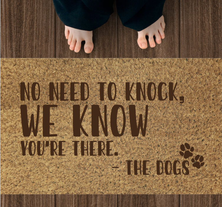 No need to knock entrance hall tiles - TenStickers