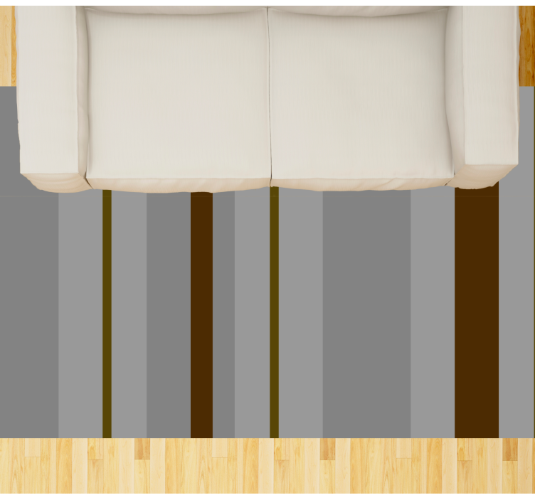 STRIPE PATTERNED ACCENT striped vinyl rug - TenStickers