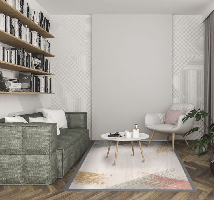 Textured Surface Pattern textured vinyl rug - TenStickers