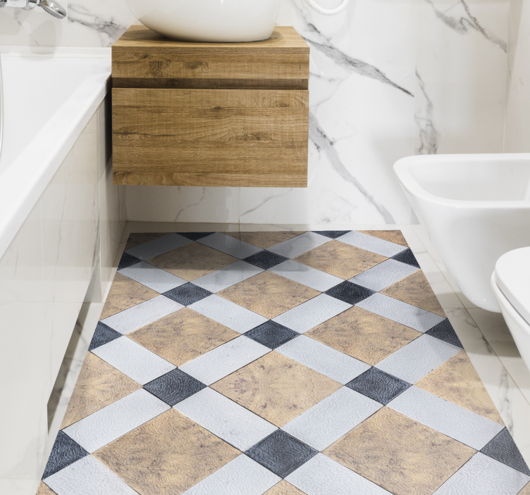 Vintage Mable pattern vintage rug - TenStickers