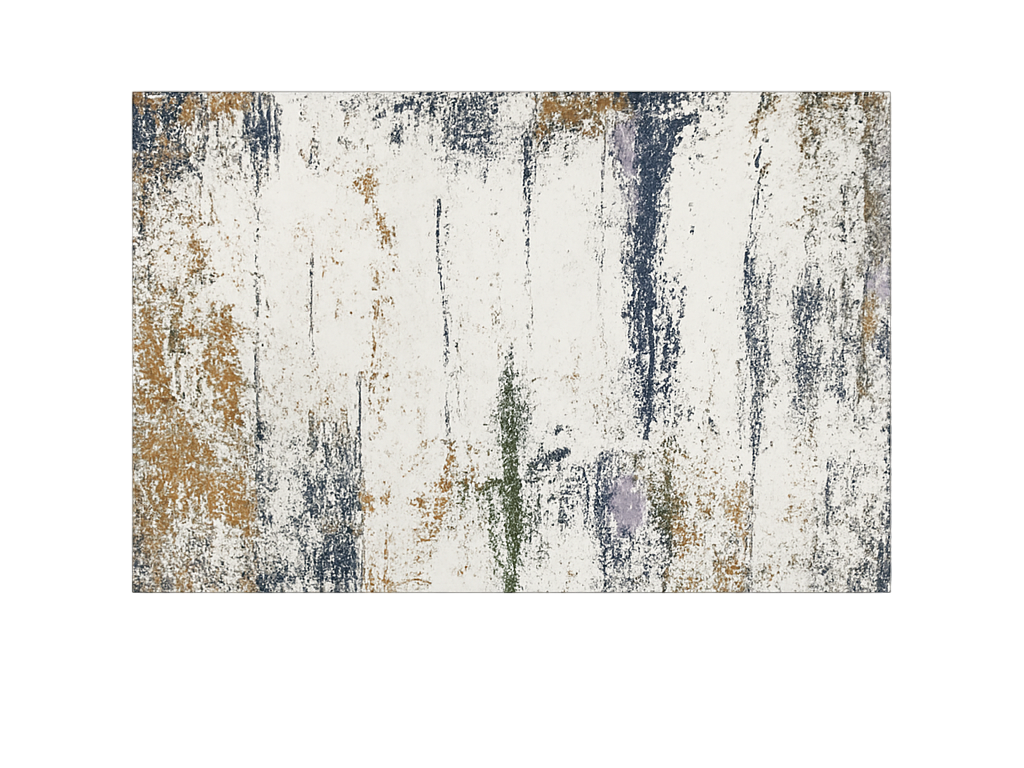 Abstract distressed design outdoor vinyl rug - TenStickers