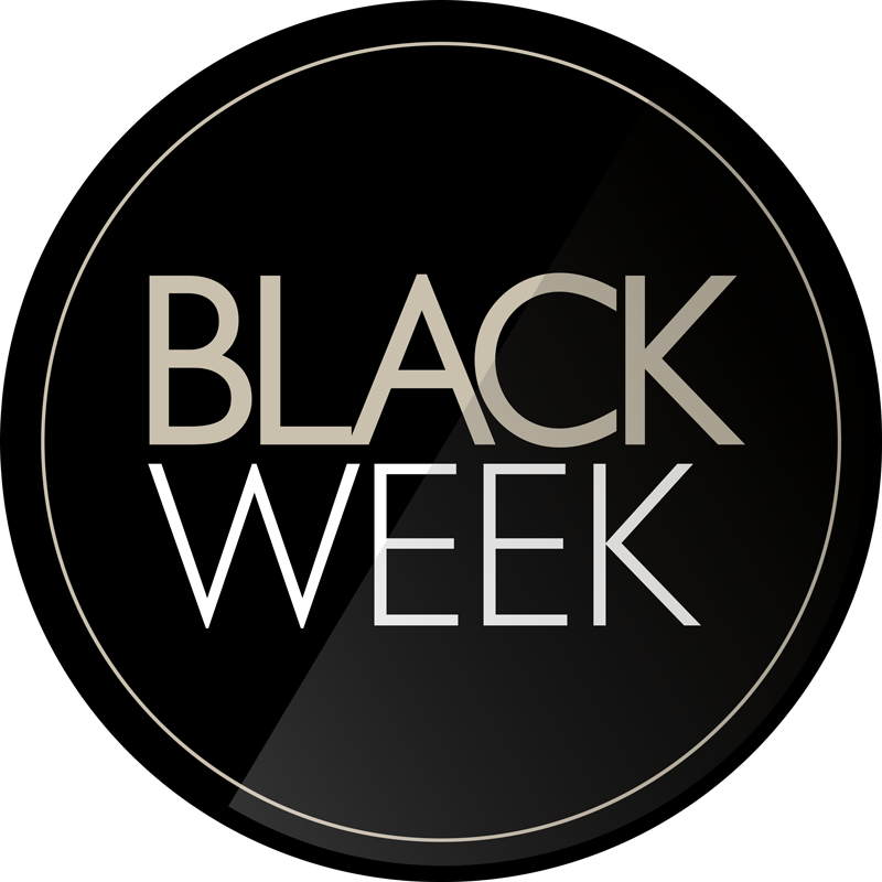 Black friday vinyl rug promo black week - TenStickers