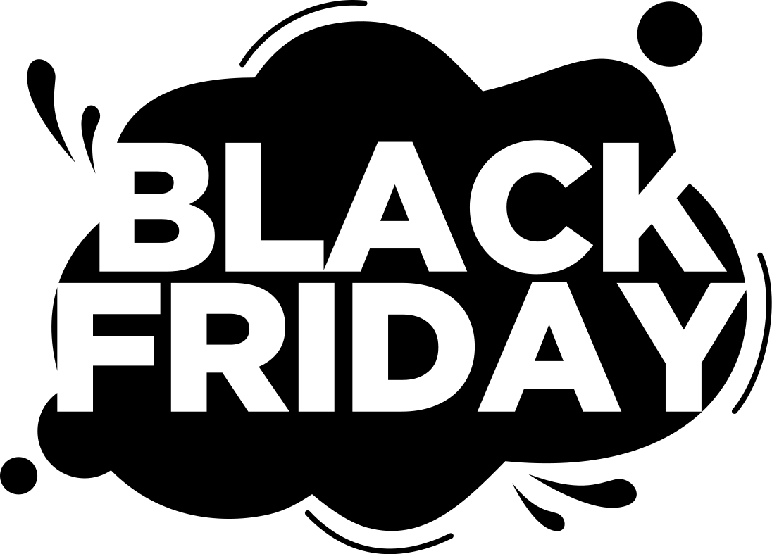 Black friday vinyl rug paint splash design - TenStickers