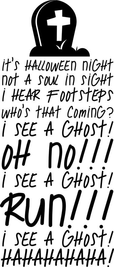 Halloween vinyl rug - monster mash - TenStickers