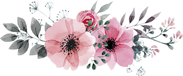 Flower rug aquarella poppies design - TenStickers