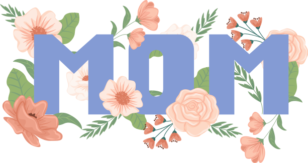 Floral vinyl rug floral mother's day design - TenStickers