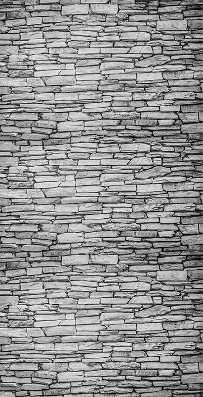 Dining room vinyl rug with arranged bricks - TenStickers