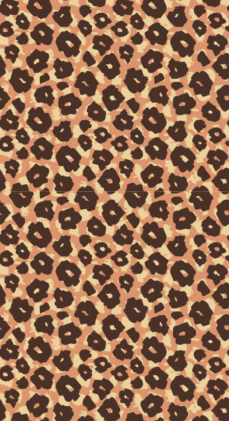 Animal print vinyl rug in velvety leopard style - TenStickers