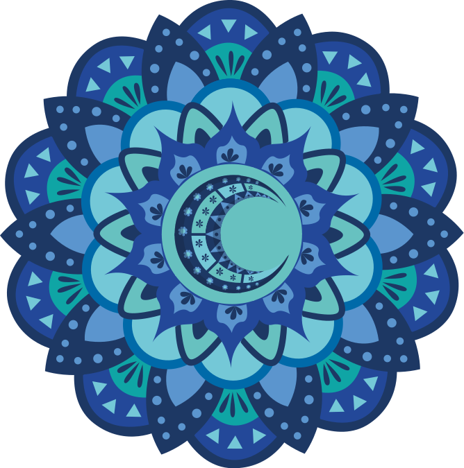 Nature vinyl rug elaborate botanical design - TenStickers