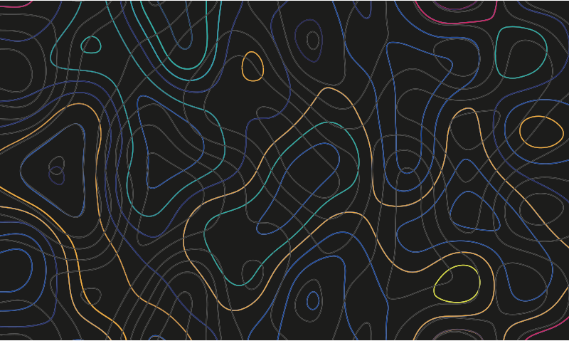 Geometric vinyl rug in multicolored shapes - TenStickers