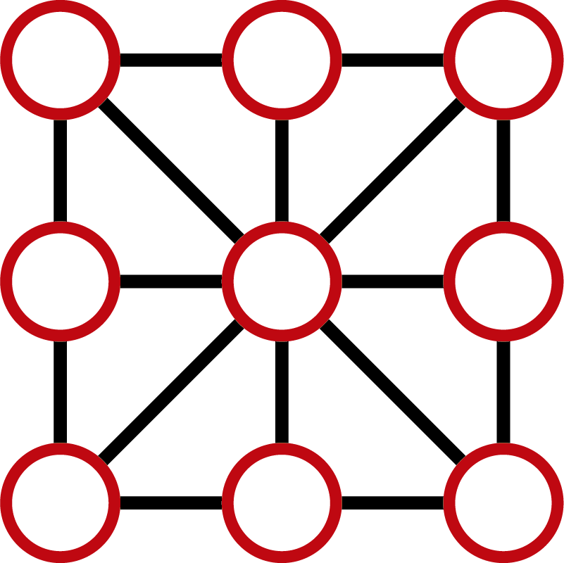 Game vinyl rug tic tac toe - TenStickers