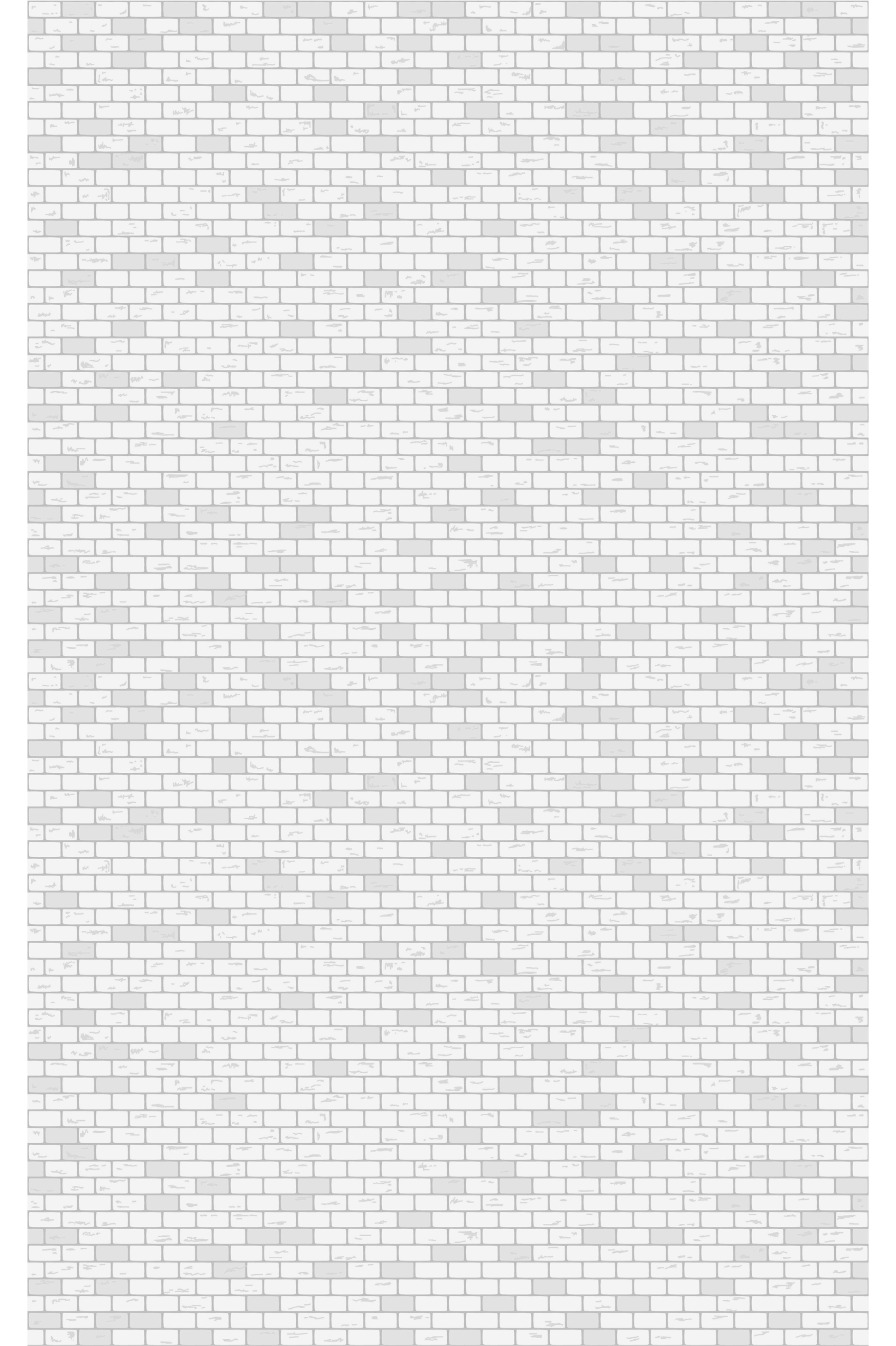 Bathroom vinyl rug in elegant brick design - TenStickers