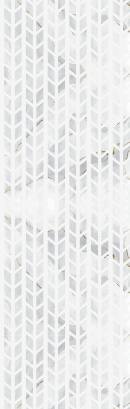 Bathroom vinyl rug small gold marble tiles - TenStickers