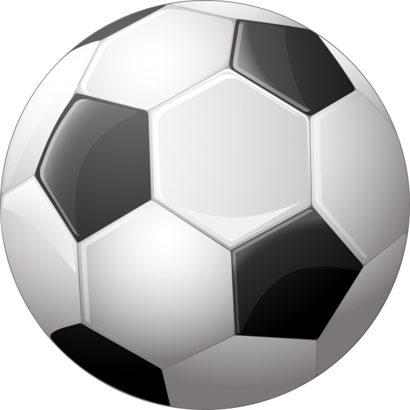 Soccer Ball Illusion game vinyl rug - TenStickers