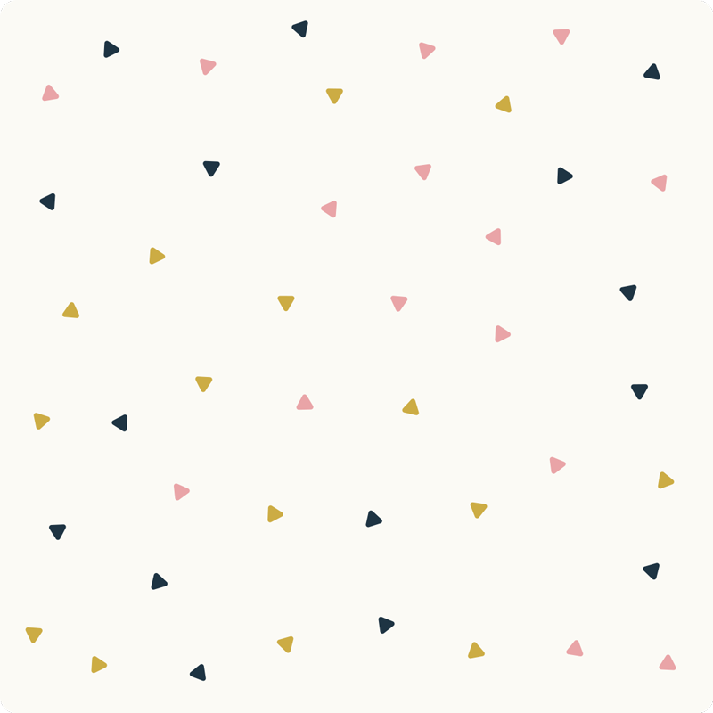 Geometric Confetti kids vinyl rug - TenStickers