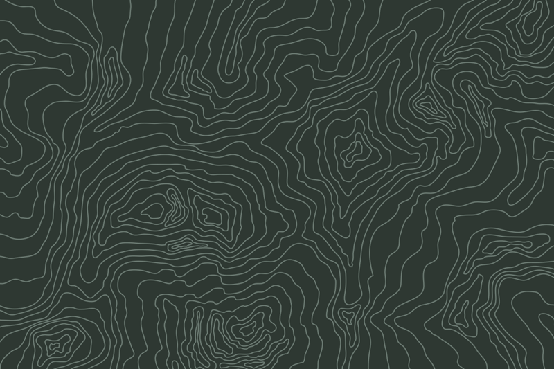 Contour Map Aesthetics textured vinyl rug - TenStickers