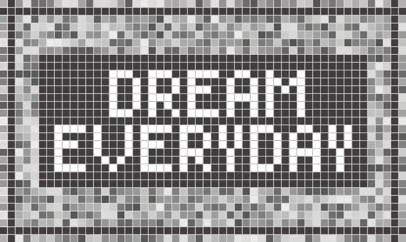 Dream Everyday custom rug - TenStickers