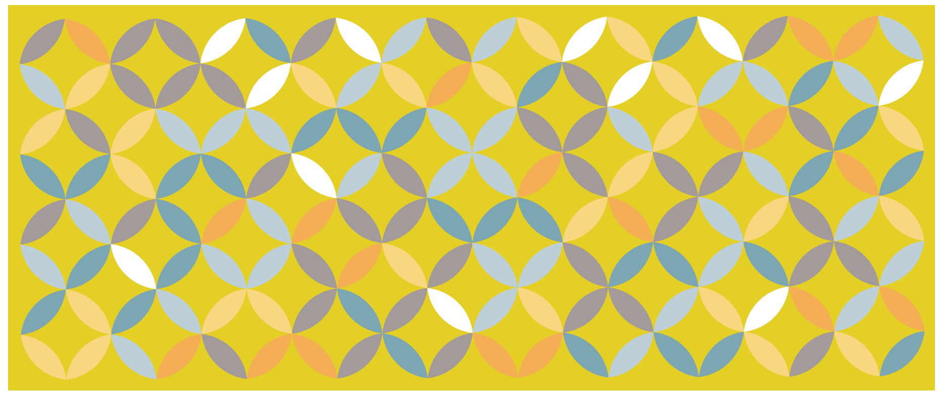 Abstract Geometric Composition geometric vinyl rug - TenStickers