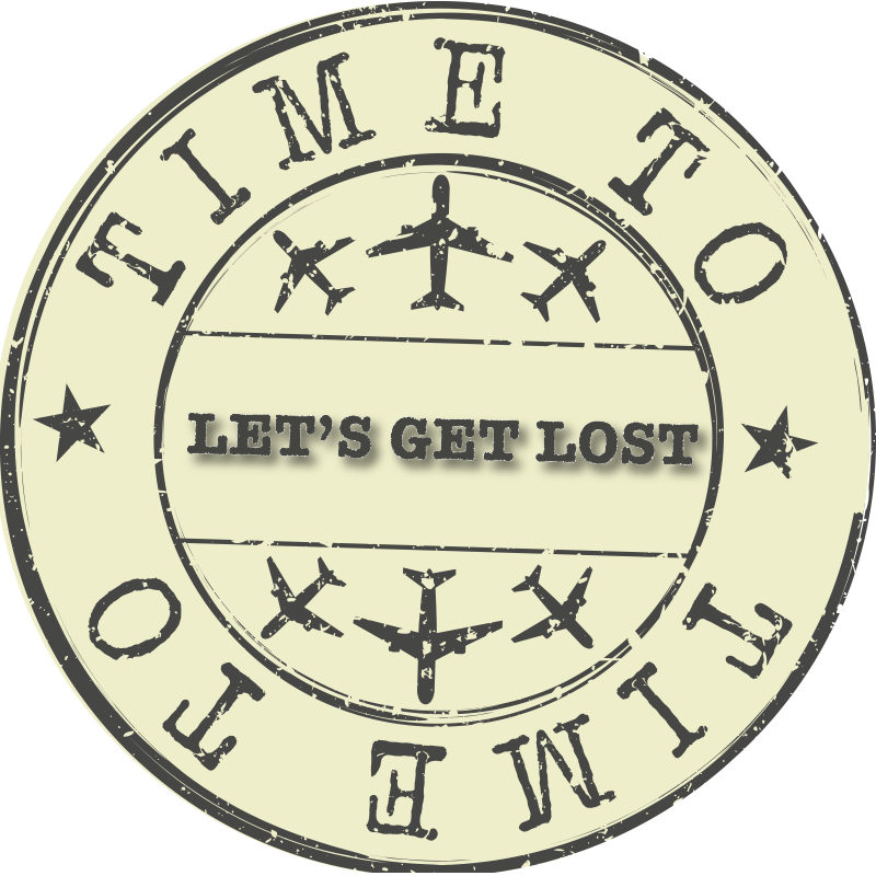 Time Get Lost custom rug - TenStickers