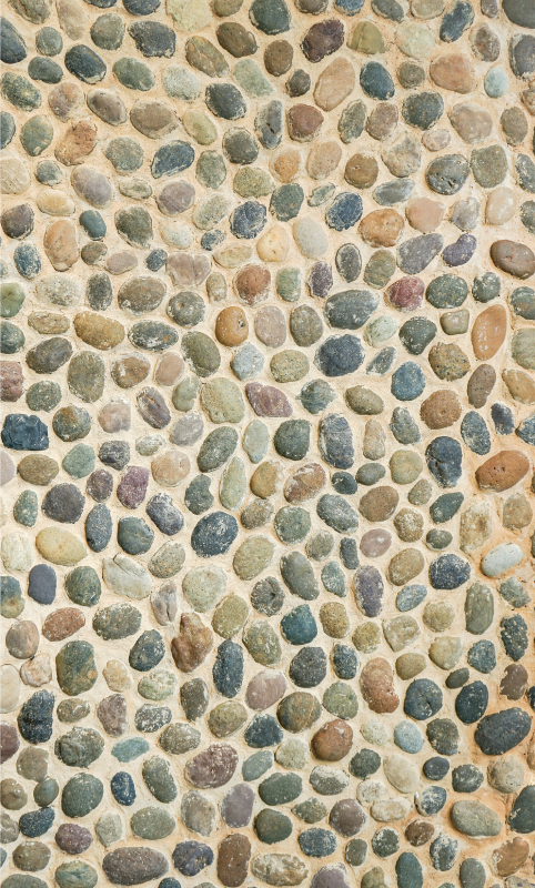 Elegant stones stone floor tiles - TenStickers