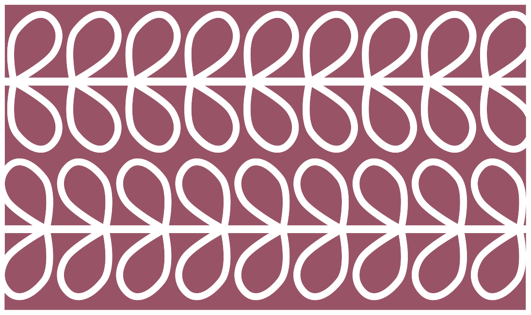 Abstract Leaves modern vinyl rug - TenStickers