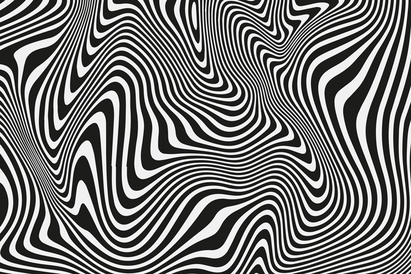 Zebra 3D Effect animal print vinyl rug - TenStickers