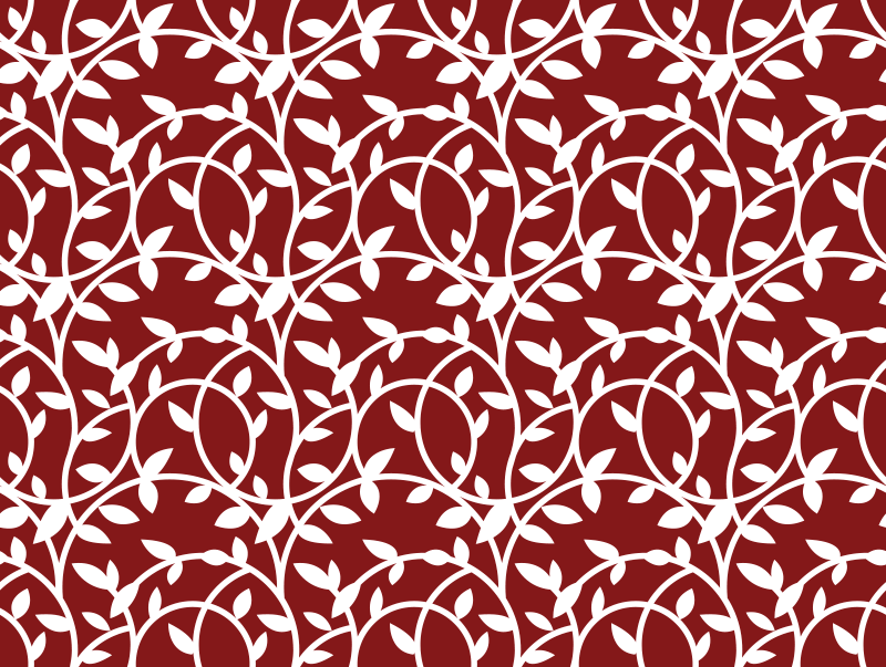 Elegant inspiration floral vinyl rug - TenStickers