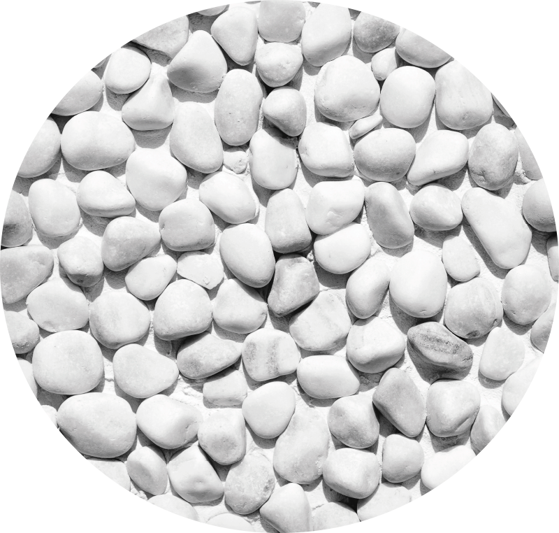 Smooth Pebble Pattern stone effect vinyl rug - TenStickers