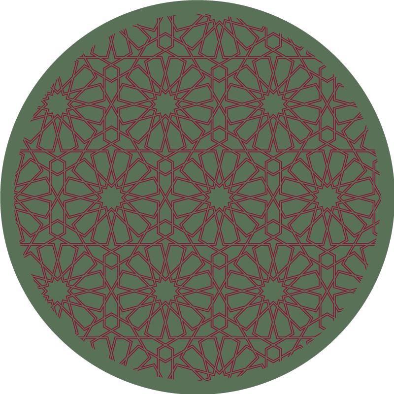 Morocco style   tile carpet - TenStickers