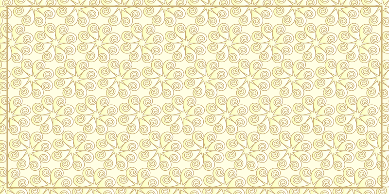 Spiraled Celestial Motif star vinyl rug - TenStickers