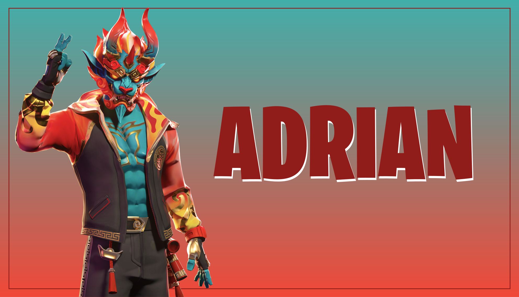 Gaming character with name teen vinyl rug - TenStickers