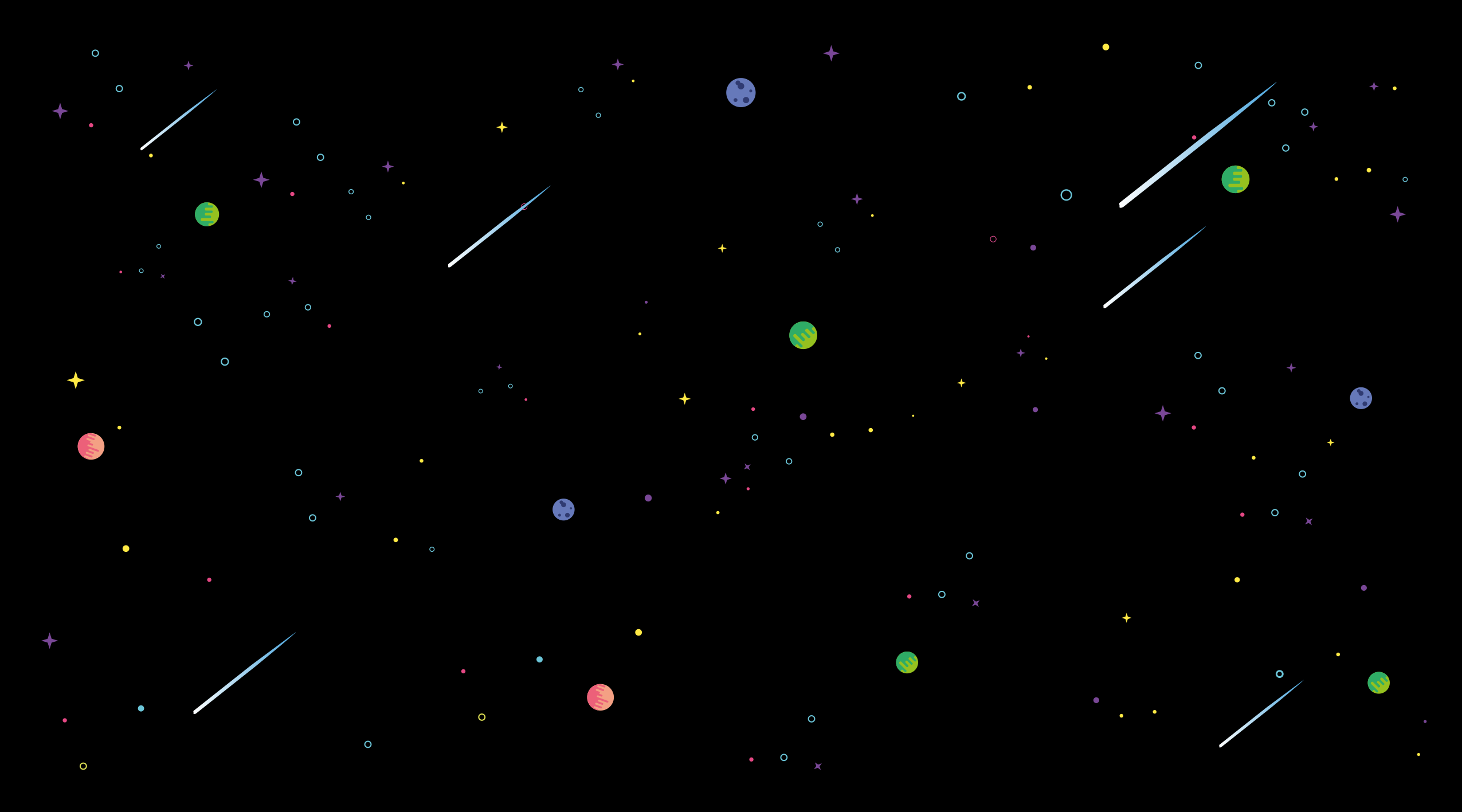 Cosmic Starry Sky star vinyl rug - TenStickers