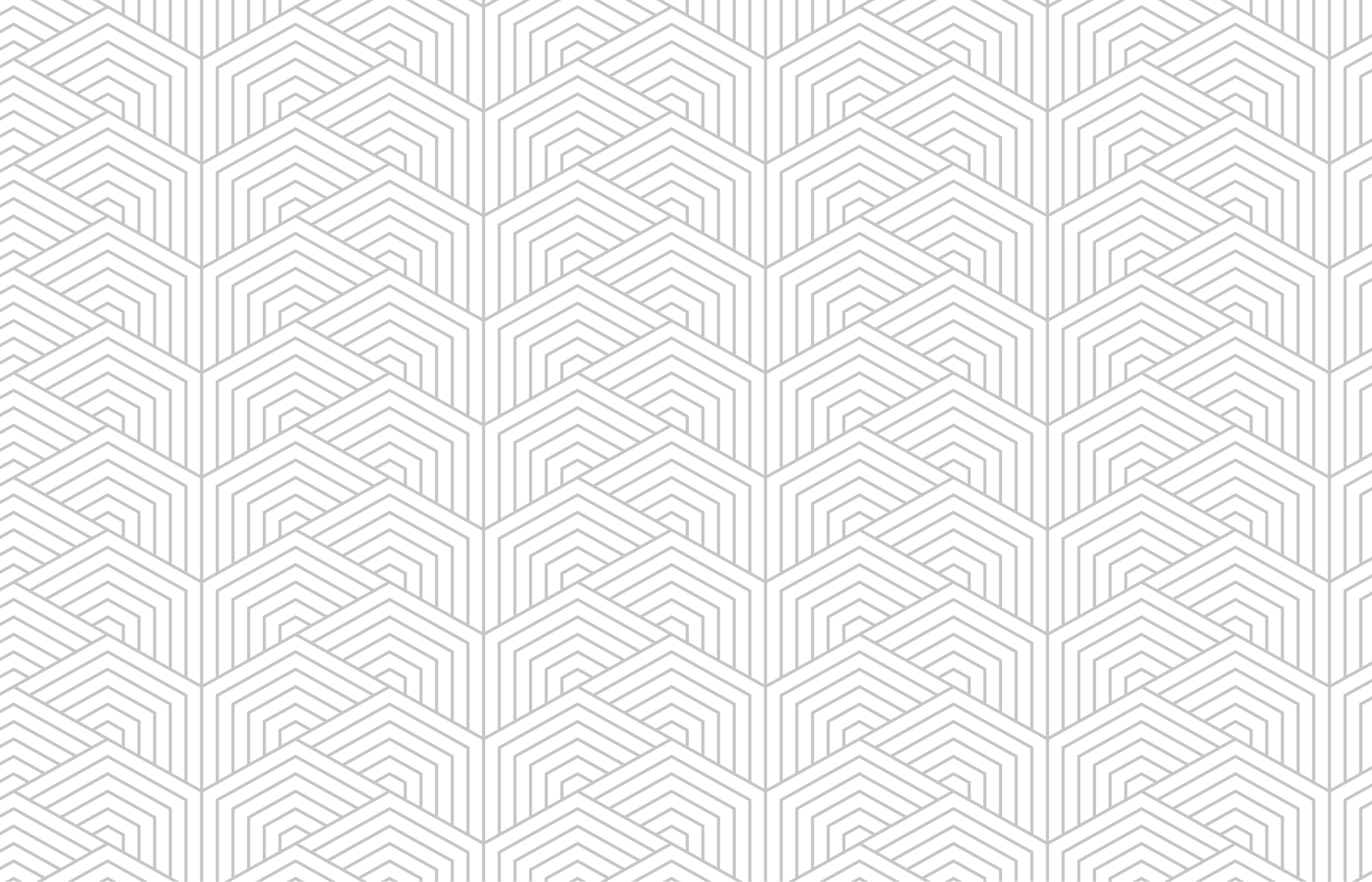 Grey hexagon pattern geometric vinyl rug - TenStickers