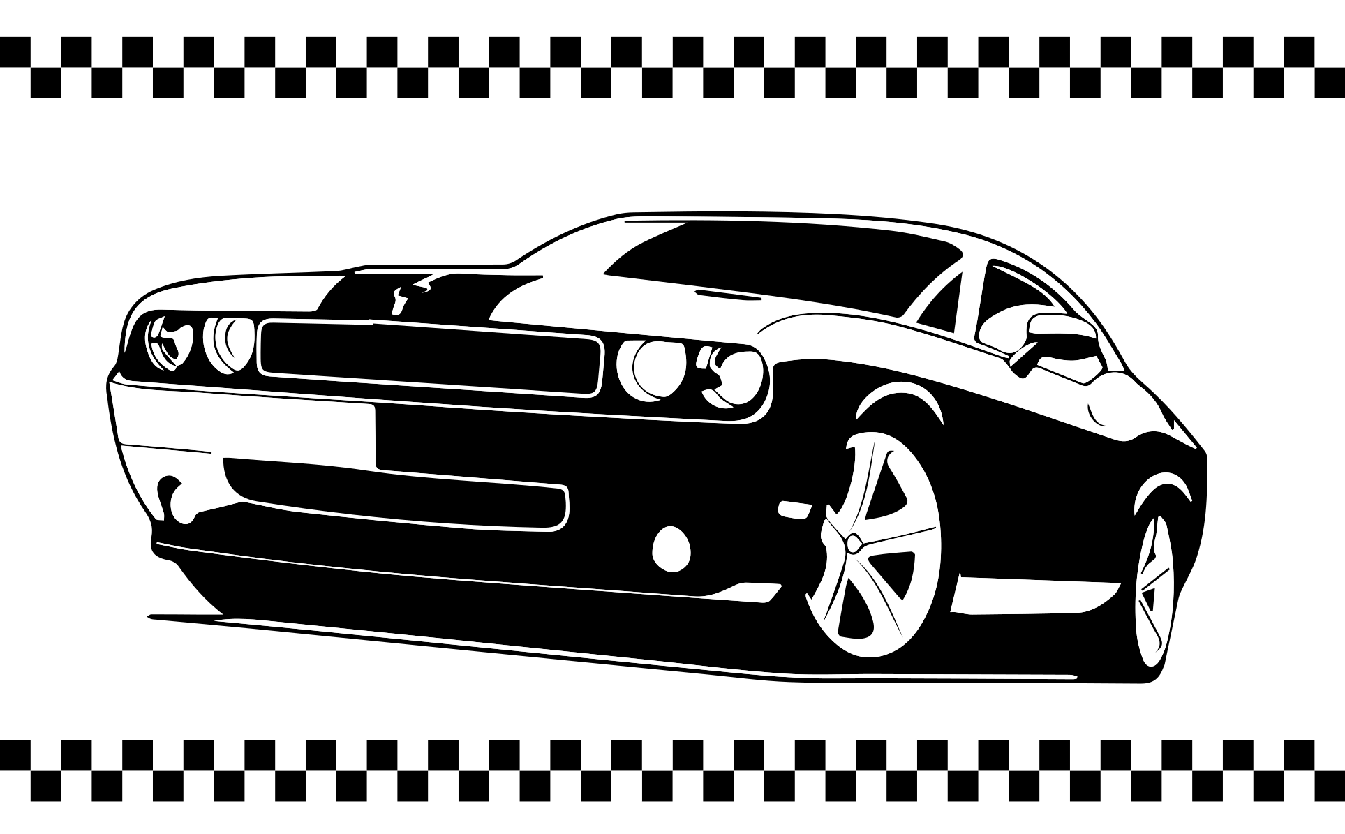 Stylish sports cars teen vinyl rug - TenStickers