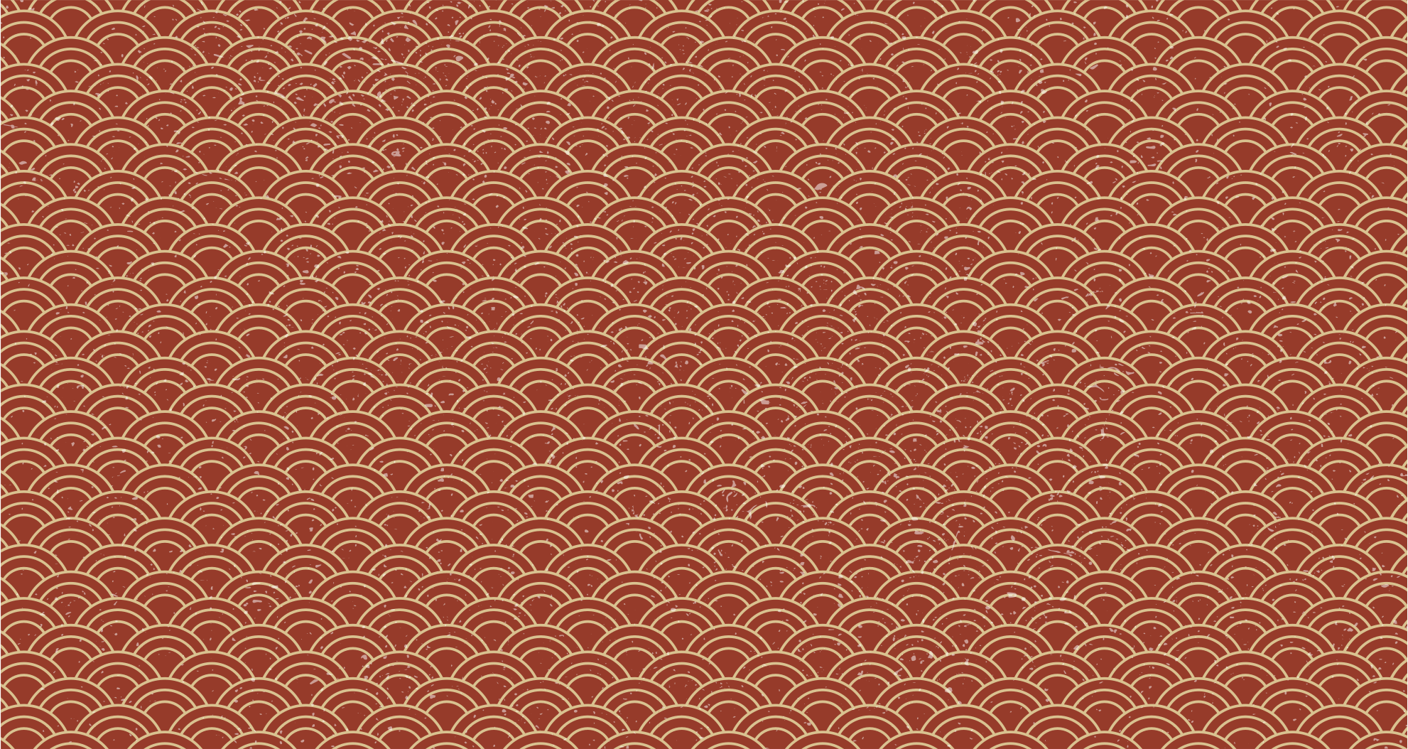 Curved wave pattern geometric vinyl rug - TenStickers