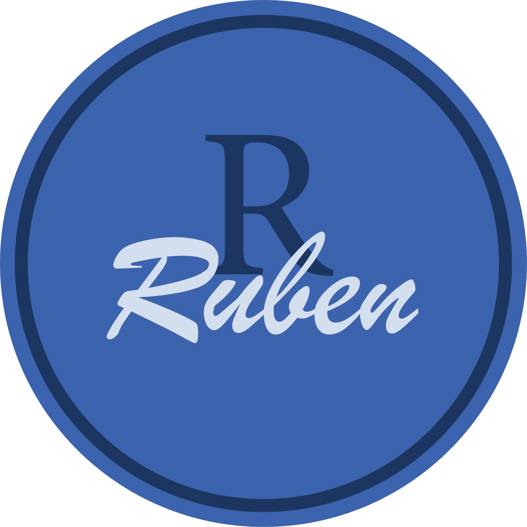 Custom vinyl rug custom name circle - TenStickers