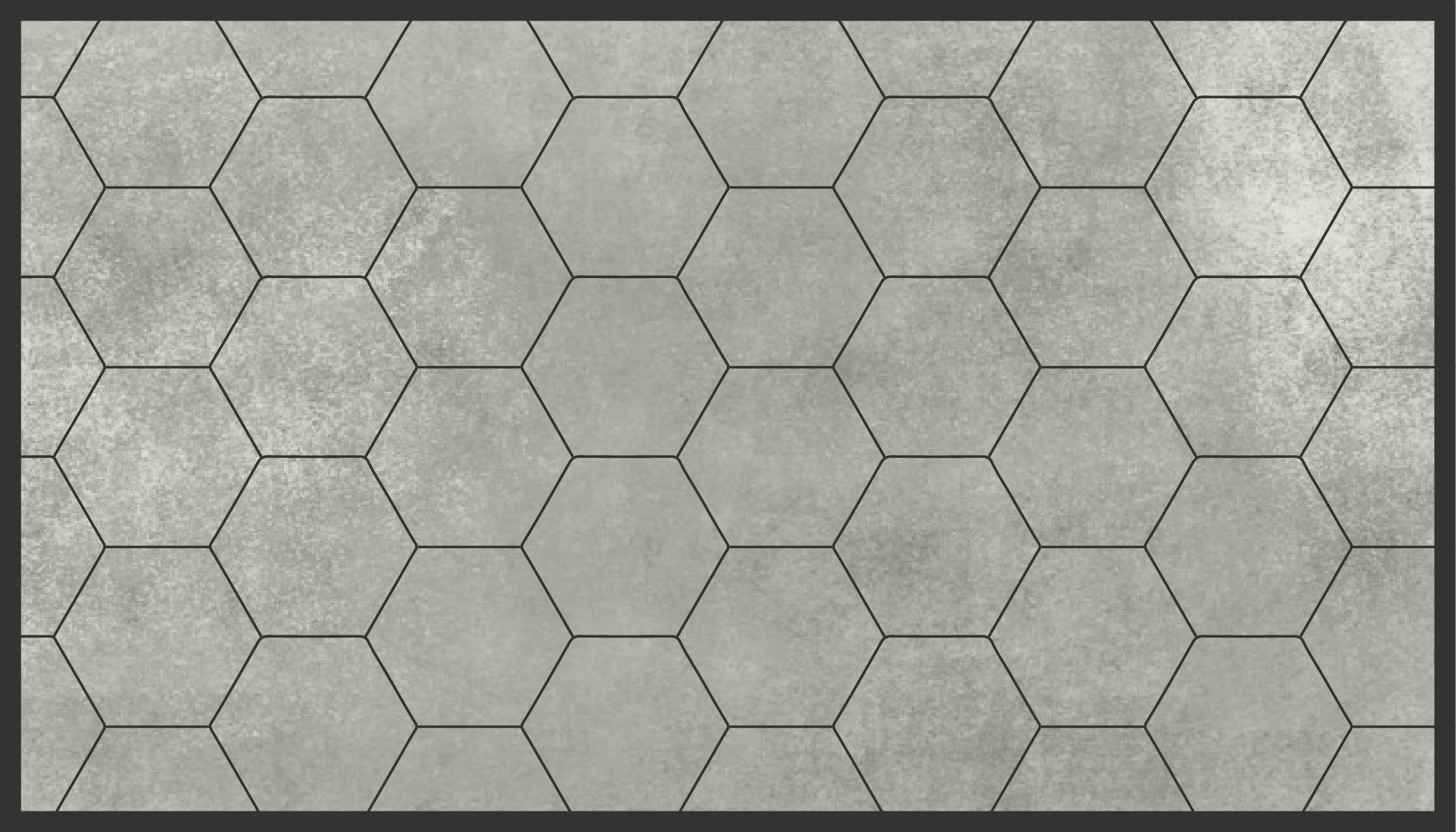 Hexagonal grey motif bathroom vinyl rug - TenStickers