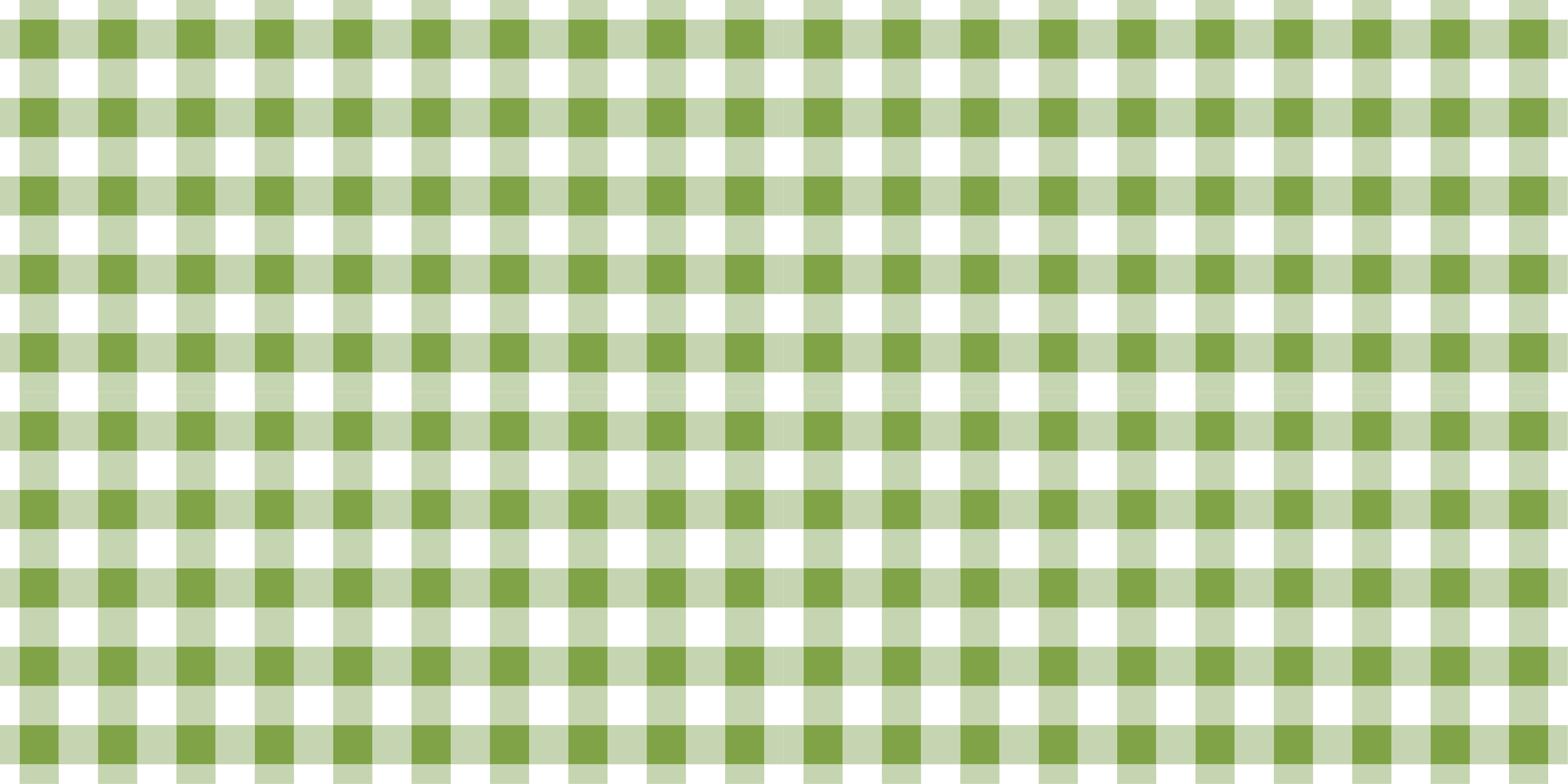 Green Checked Print striped vinyl rug - TenStickers