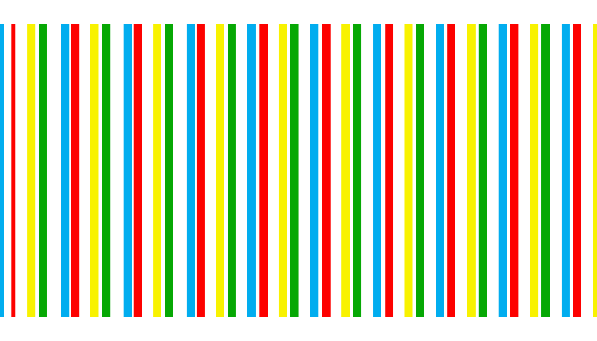Colorful vertical pattern striped vinyl rug - TenStickers