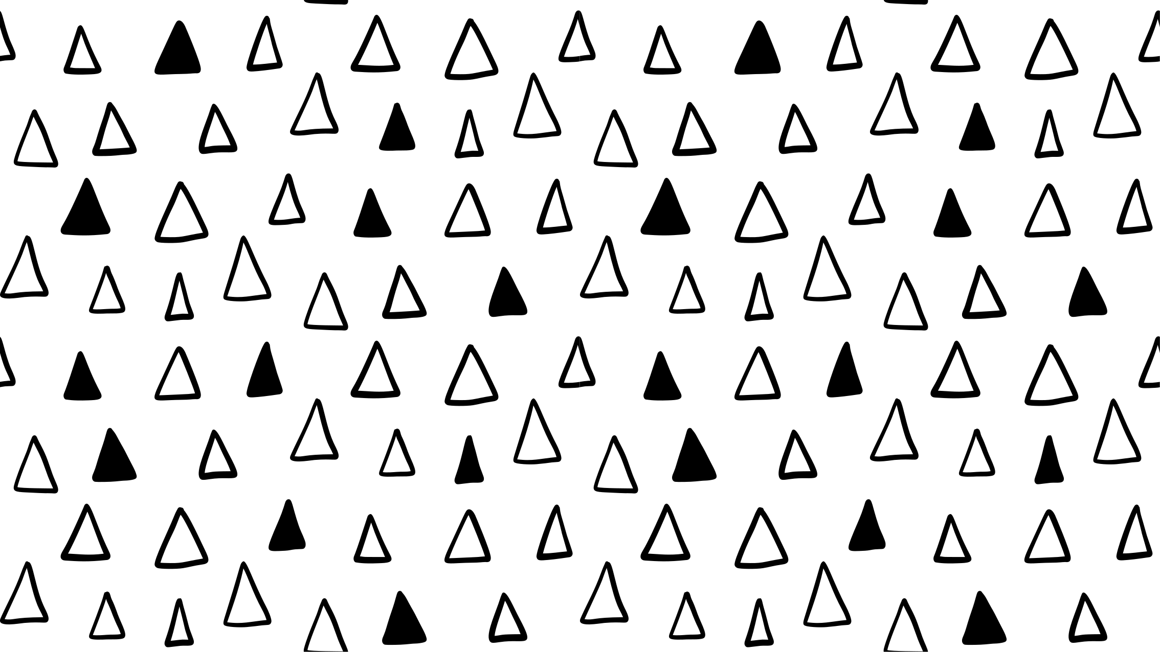 Star vinyl rug with triangular patterns - TenStickers