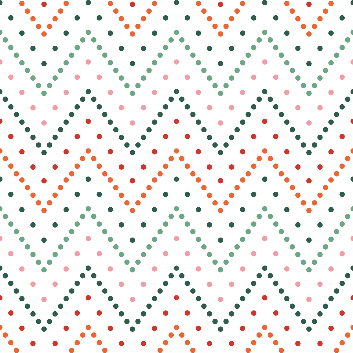 Colorful Chevron Pattern kids vinyl rug - TenStickers