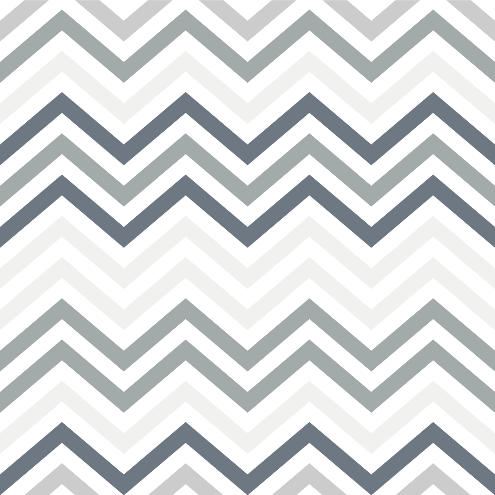 Chic Chevron Motif geometric vinyl rug - TenStickers
