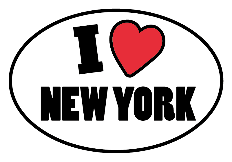 Custom rug i love new york - TenStickers