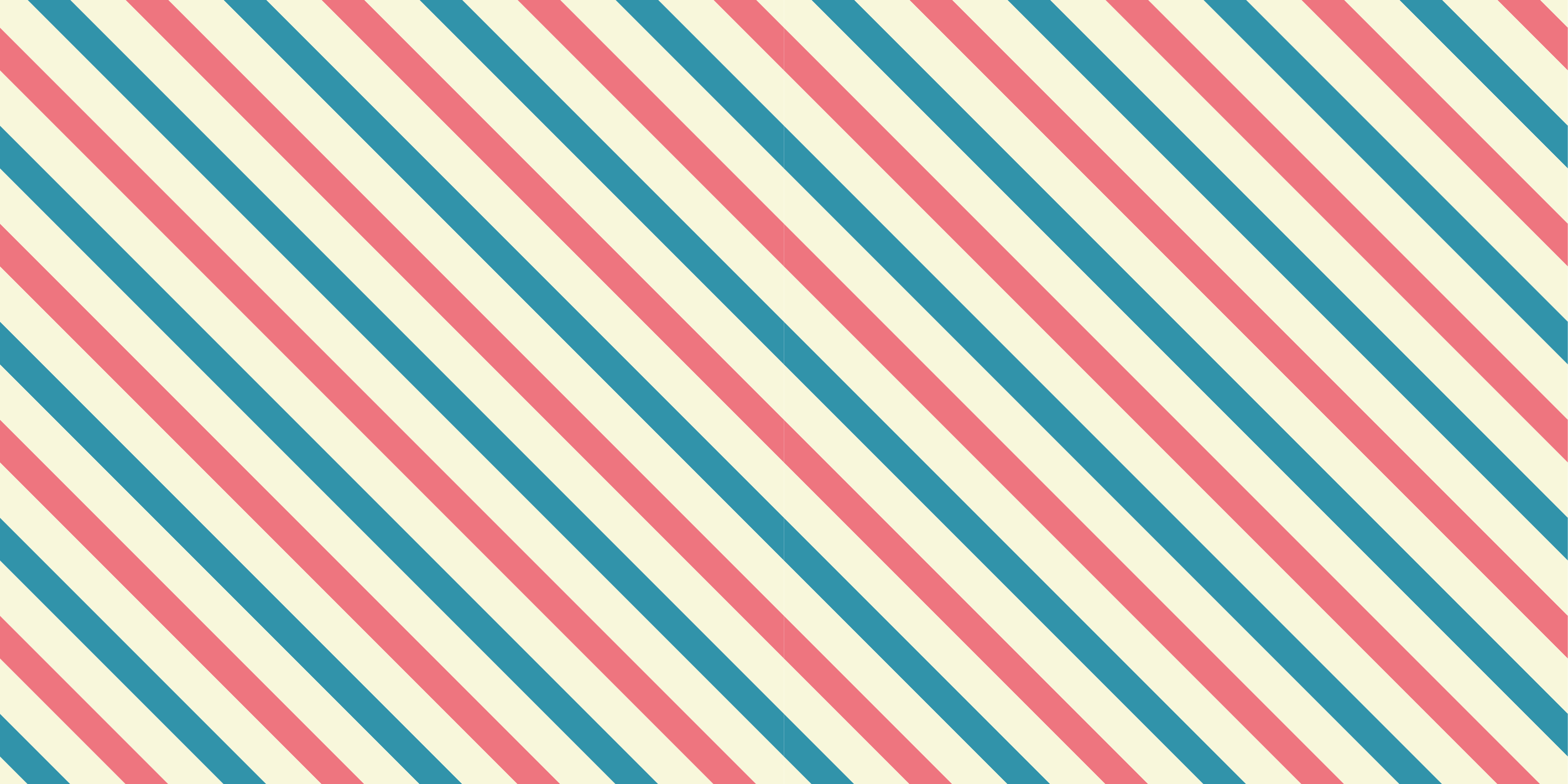 Vibrant Slanted Lines striped vinyl rug - TenStickers