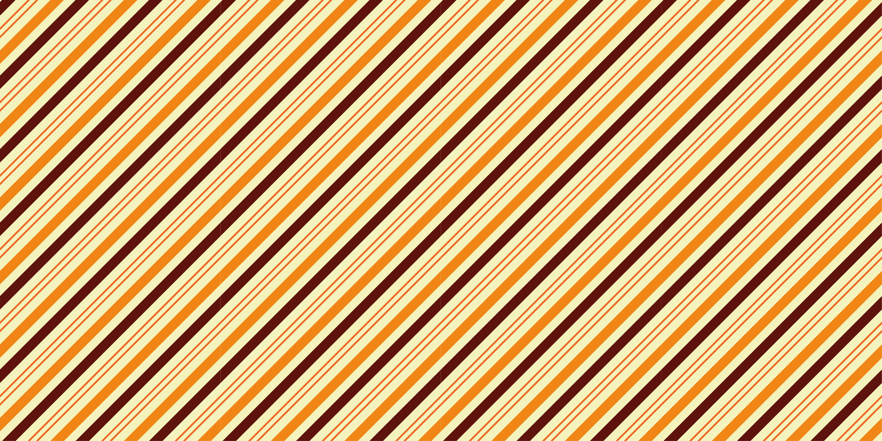 Vibrant striped vinyl rug - TenStickers