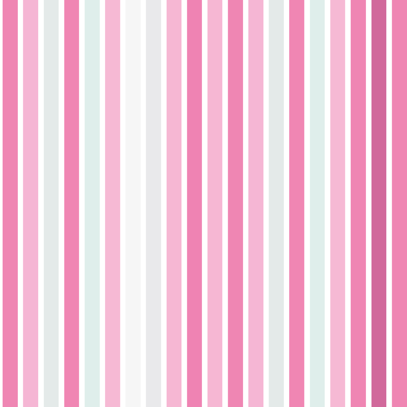 Striped vinyl rug in pink striped sophistication - TenStickers