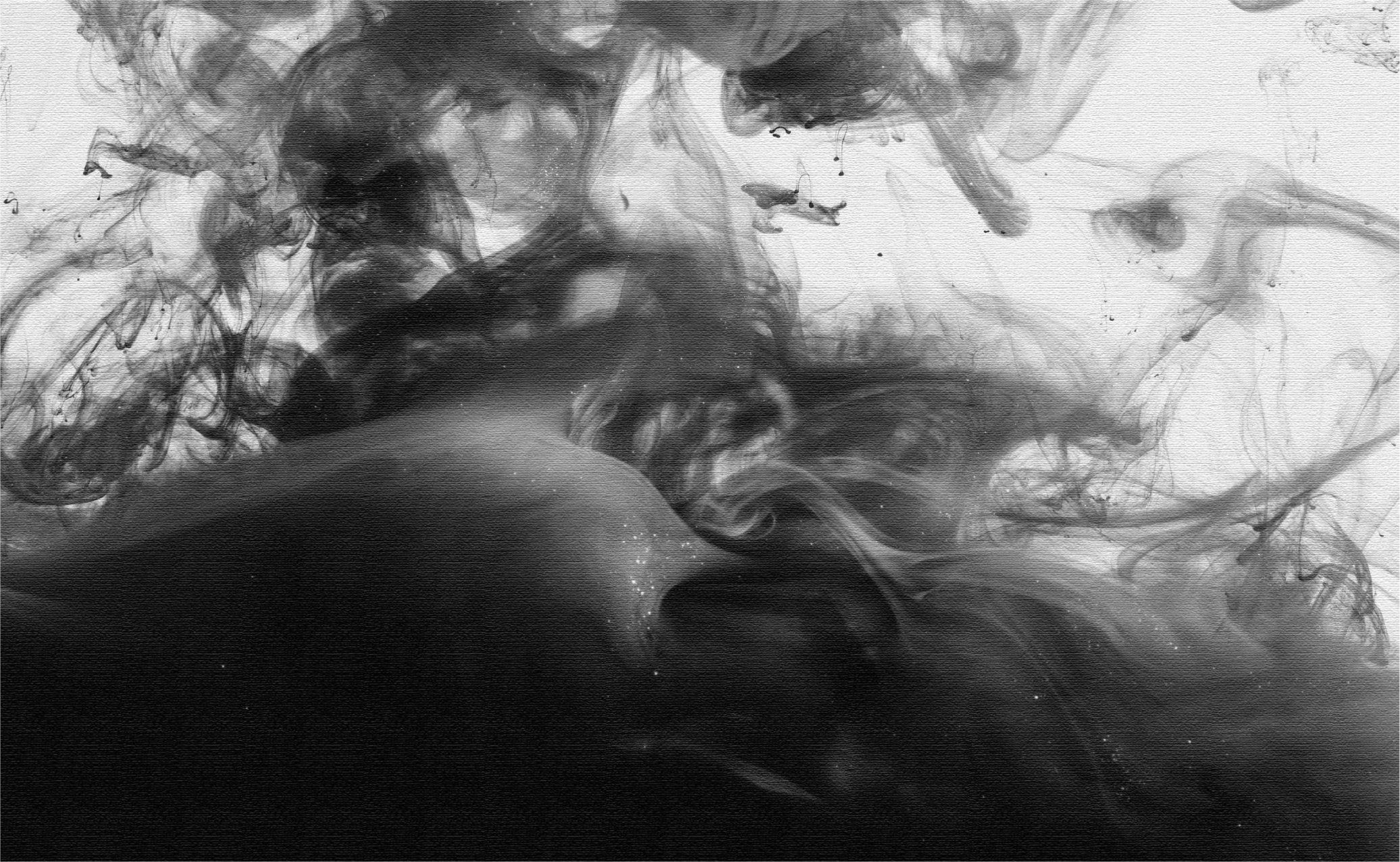 Monochrome Abstract Swirls marble vinyl rug - TenStickers